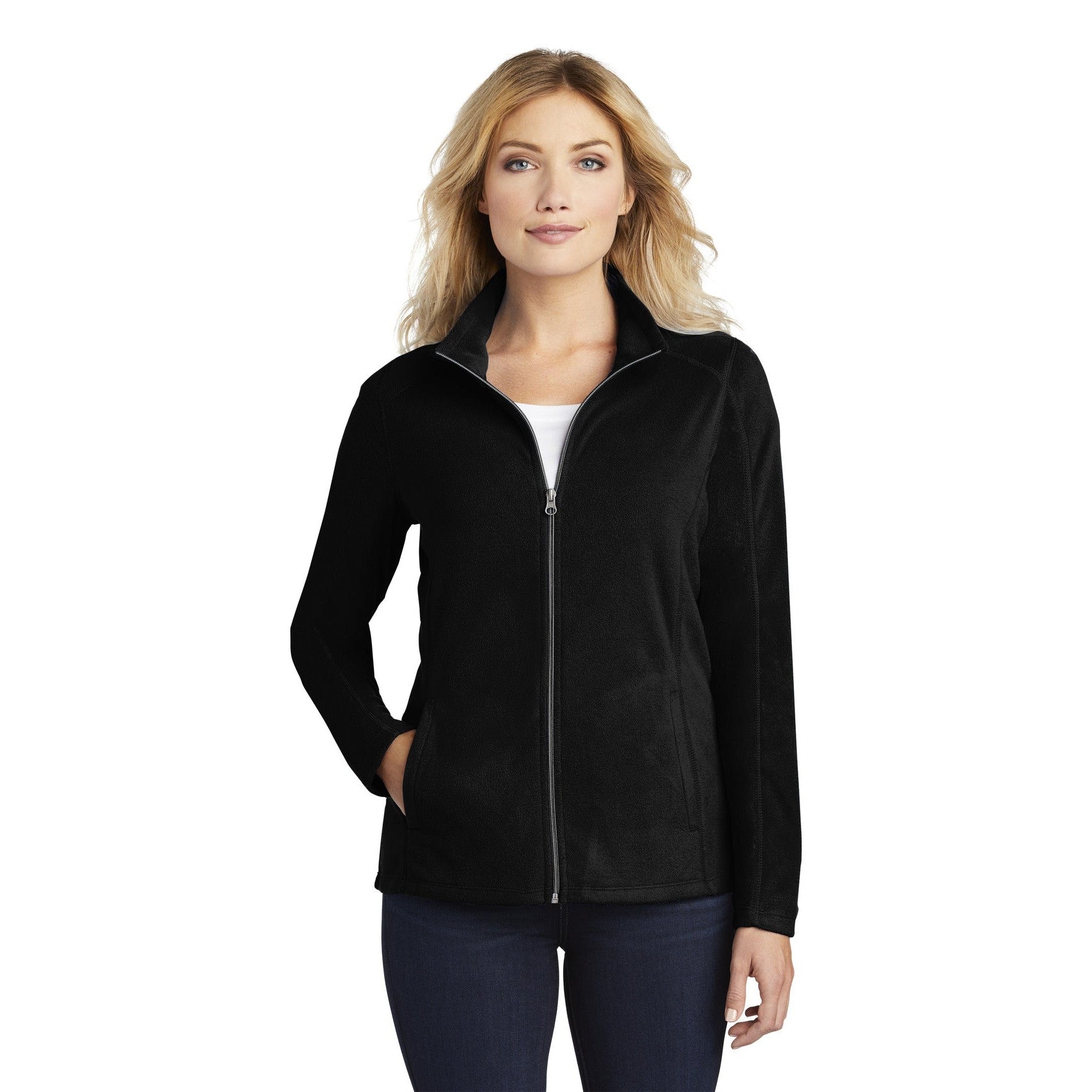 Port Authority-Port Authority® Women's Microfleece Jacket. L223-MedTech-2